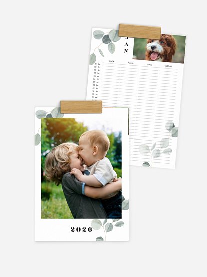 Familienkalender Beste Zeit 4 Spalten