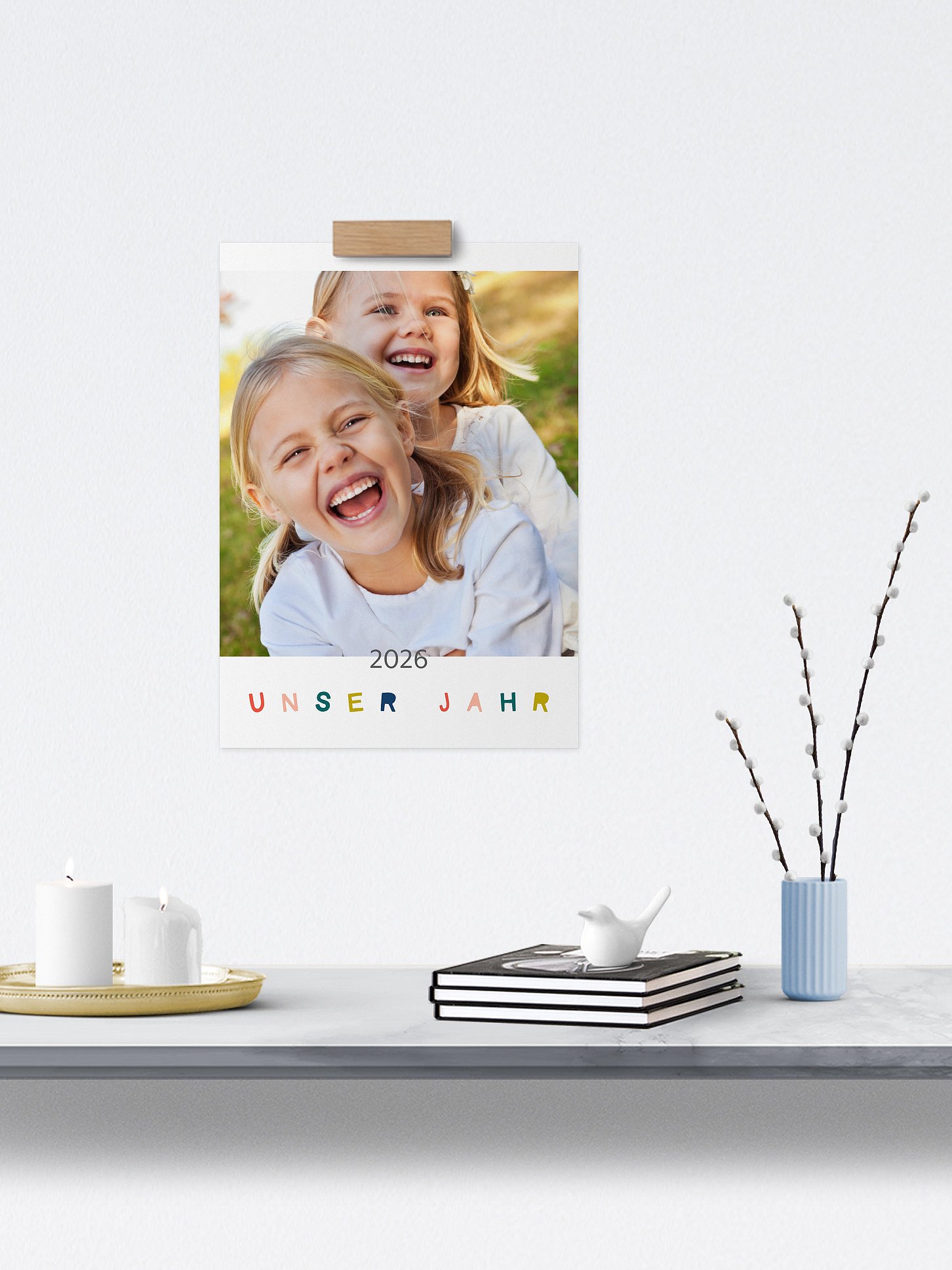 Familienkalender Buntes Jahr 3 Spalten
