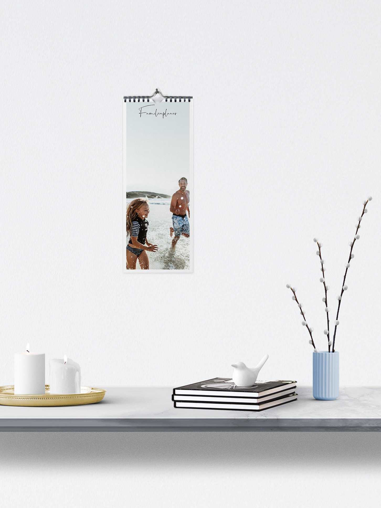 Familienkalender Große Worte 3 Spalten