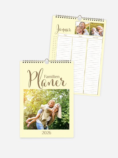 Familienkalender Perfect Timing 3 Spalten