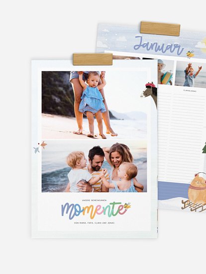 Familienkalender Tierisches Jahr 3 Spalten