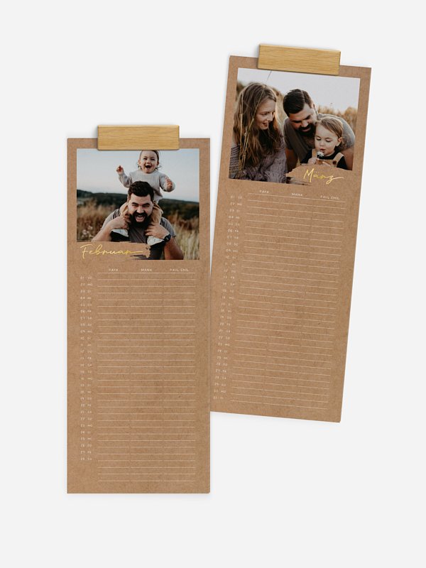 Familienkalender Big Frame 3 Spalten
