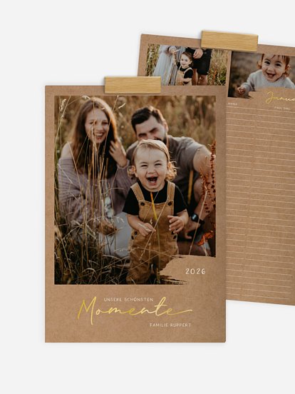 Familienkalender Big Frame 3 Spalten