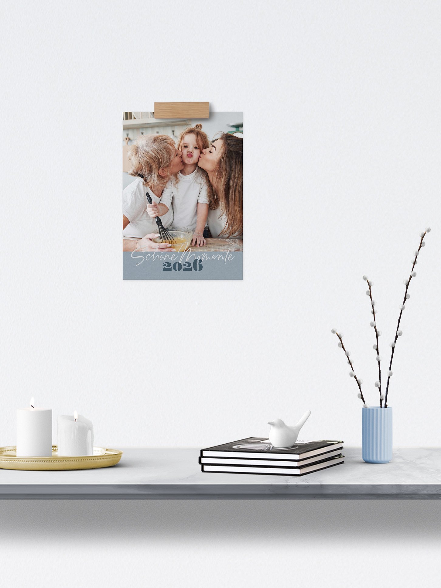 Familienkalender Through the Year 3 Spalten