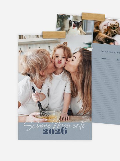 Familienkalender Through the Year 4 Spalten