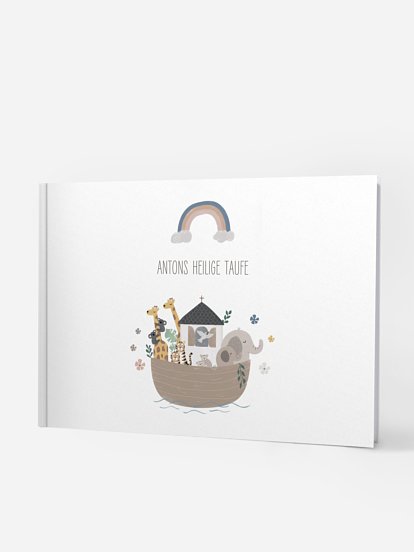 Gästebuch zur Taufe Ahoi Tiere