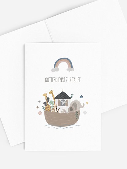 Kirchenheft Taufe Ahoi Tiere