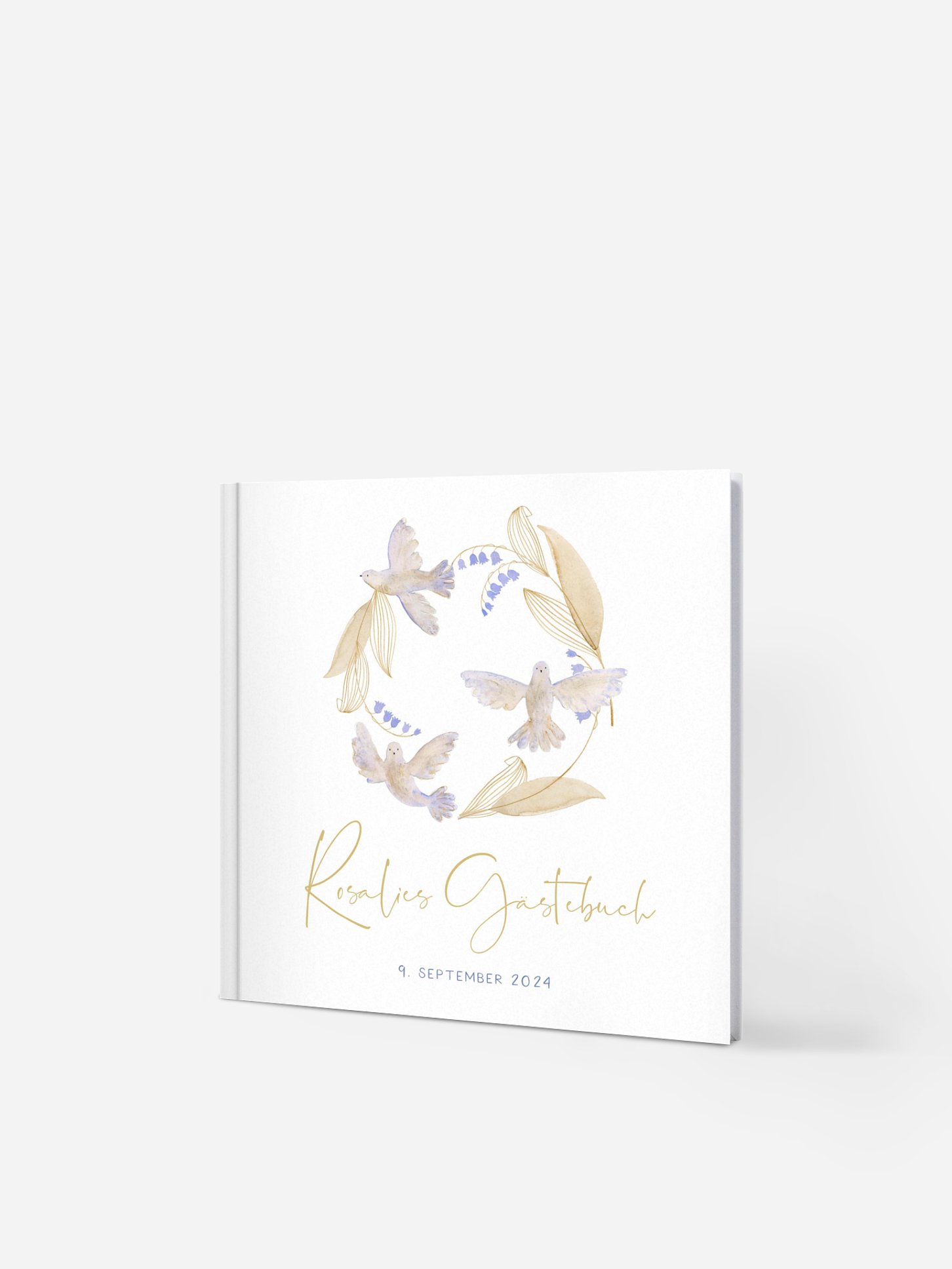 Gästebuch zur Taufe Täubchen