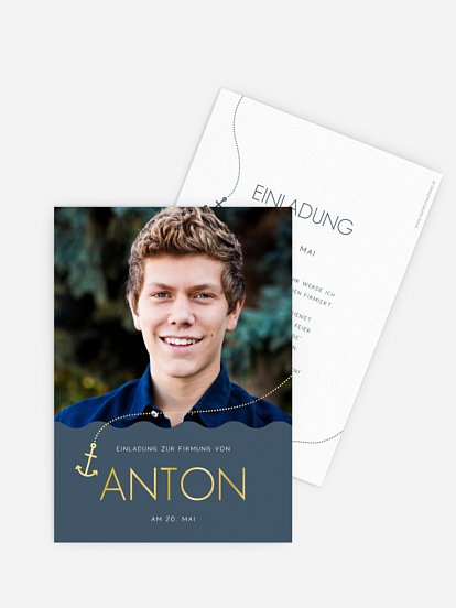 Einladung Firmung Hoffnung