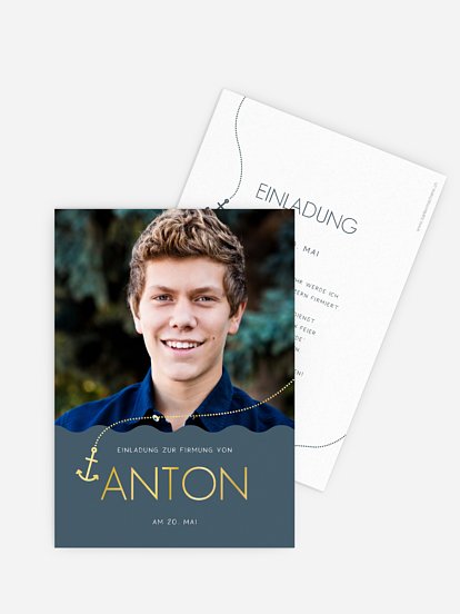 Einladung Firmung Hoffnung