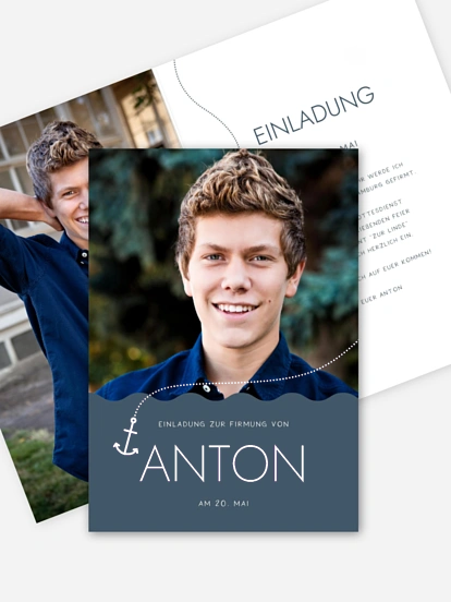 Einladung Firmung Hoffnung