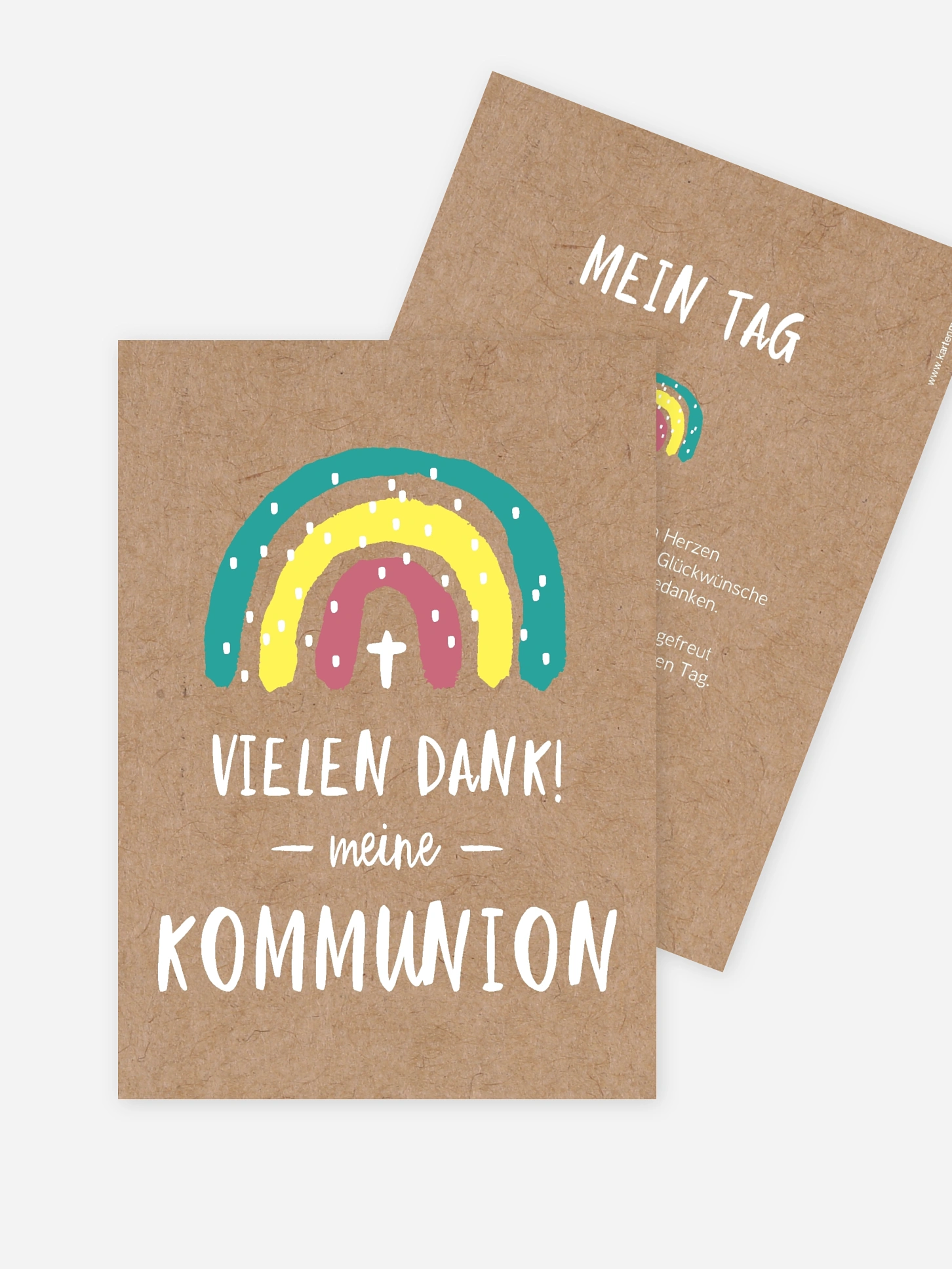 Danksagung Kommunion Goldregen