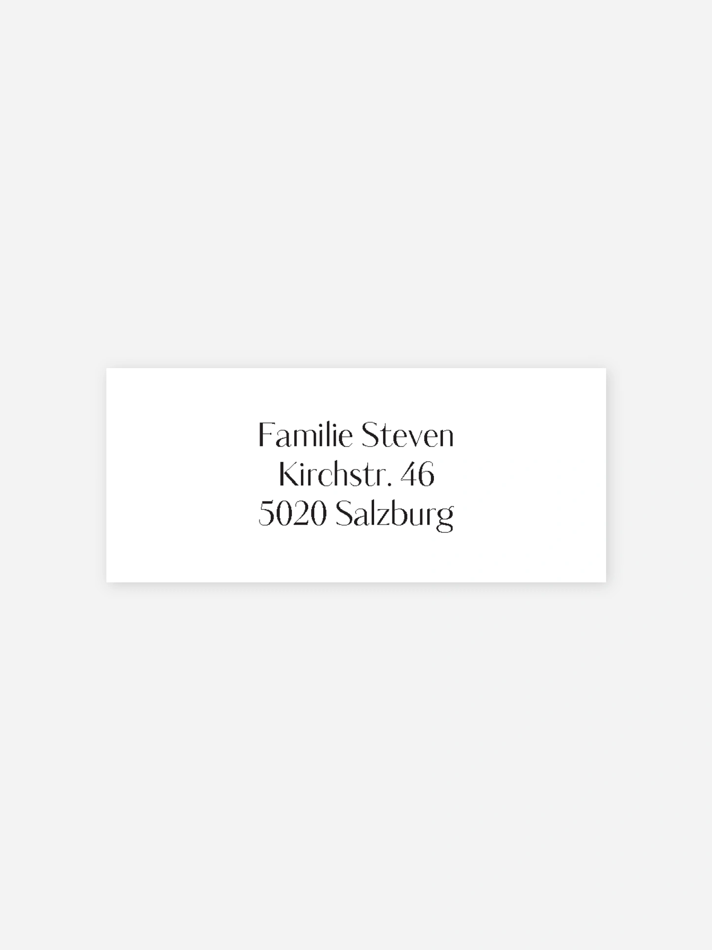 Absenderaufkleber Taufe Greatest Gift