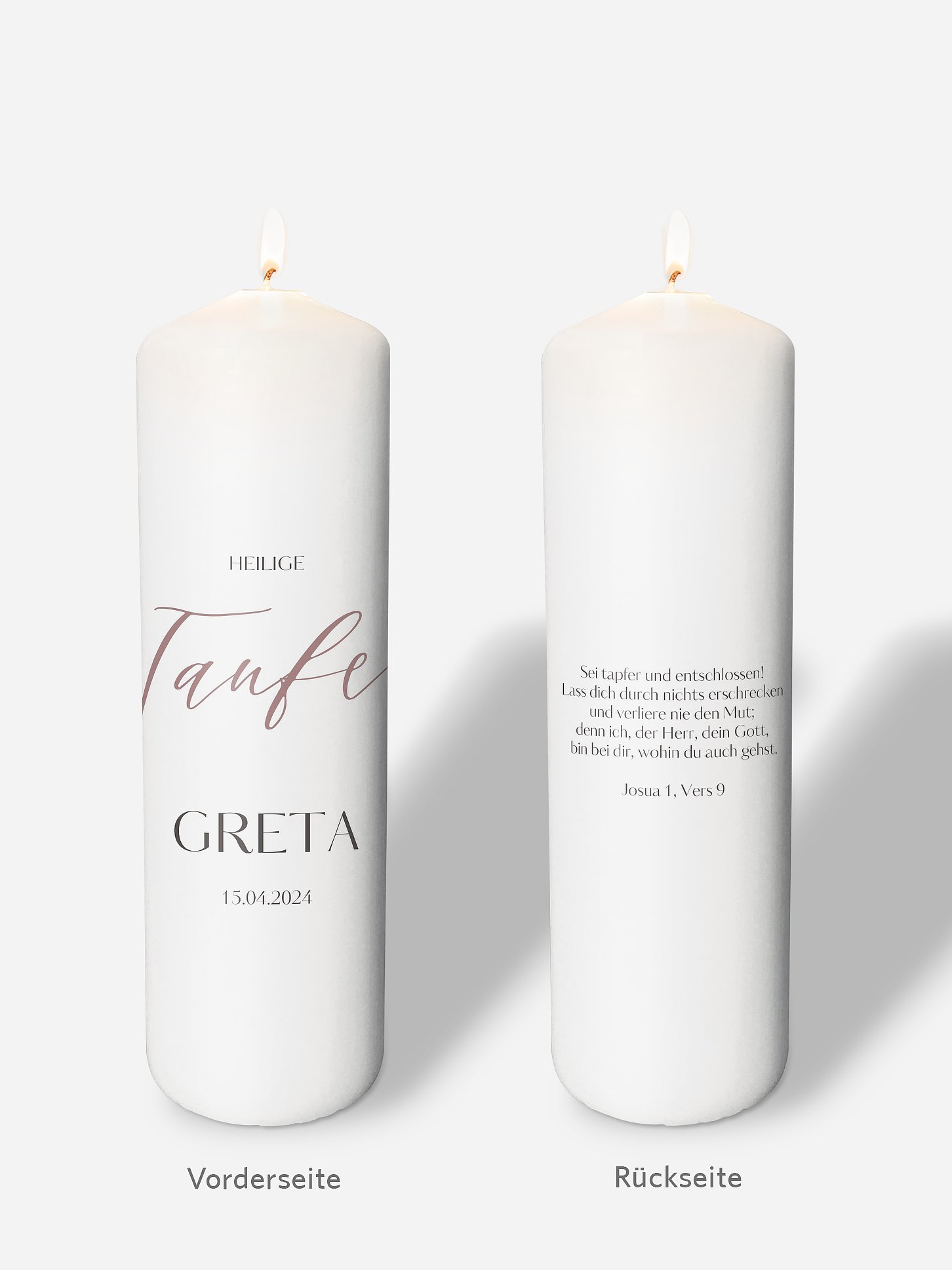 Taufkerze Greatest Gift