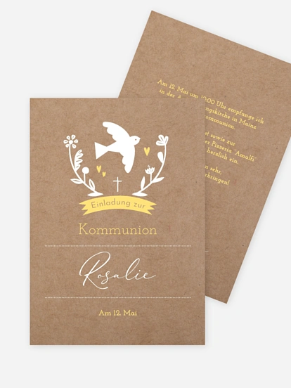 Kommunionseinladung Heilige Botschaft
