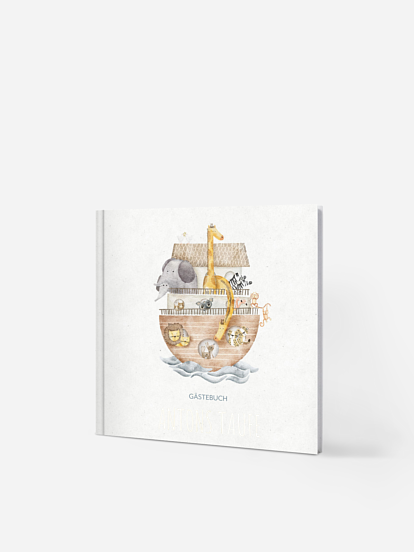 Gästebuch zur Taufe Arche