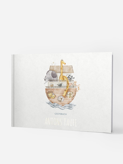 Gästebuch zur Taufe Arche