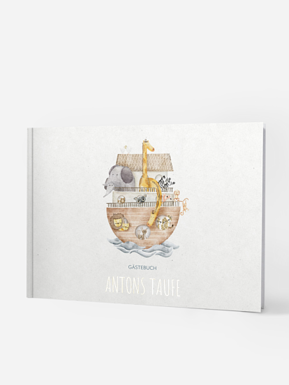 Gästebuch zur Taufe Arche
