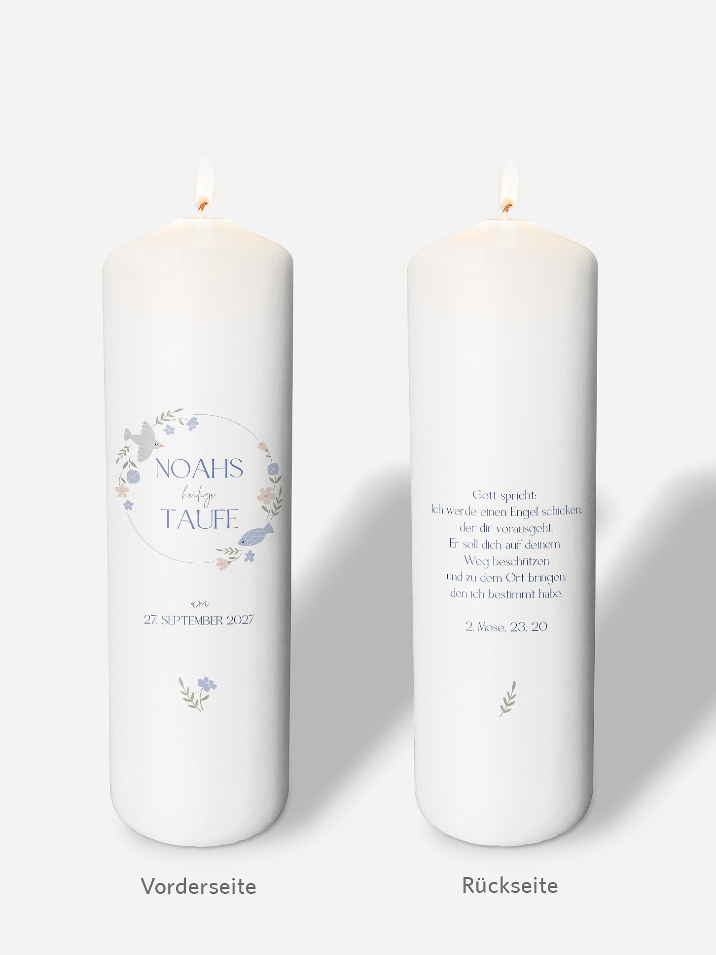 Taufkerze Divine Love