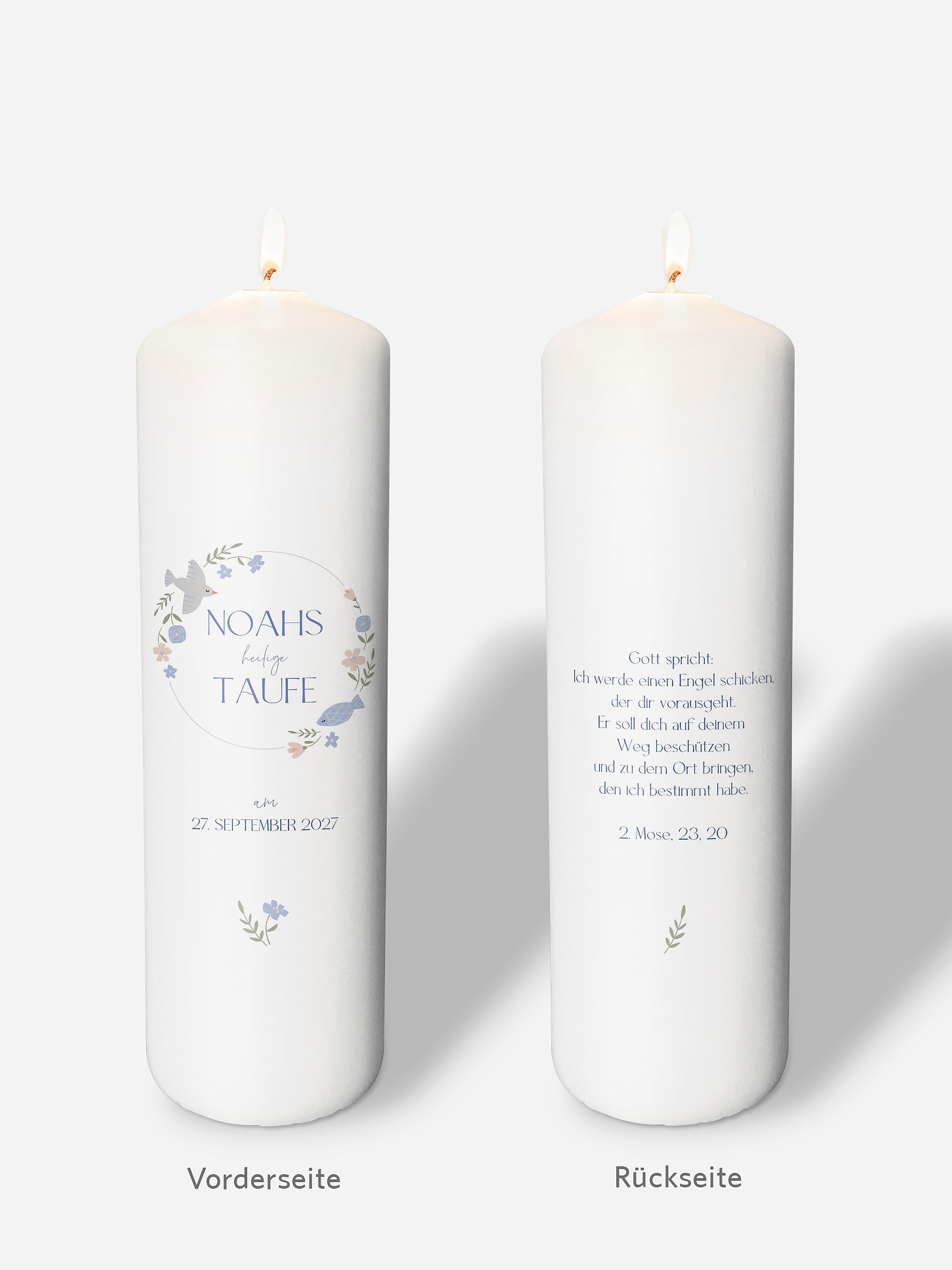 Taufkerze Divine Love