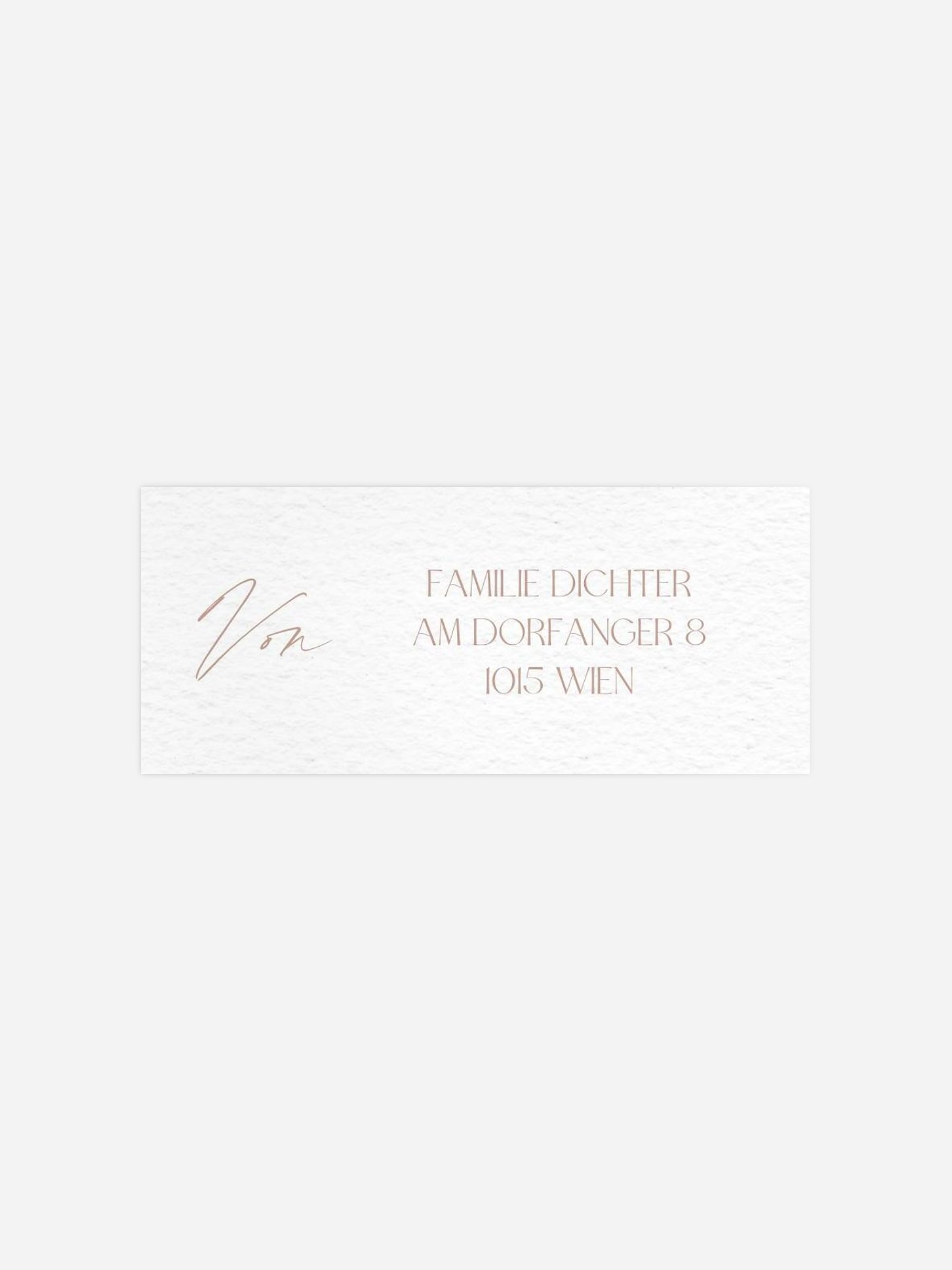 Absenderaufkleber Taufe Dove's Grace