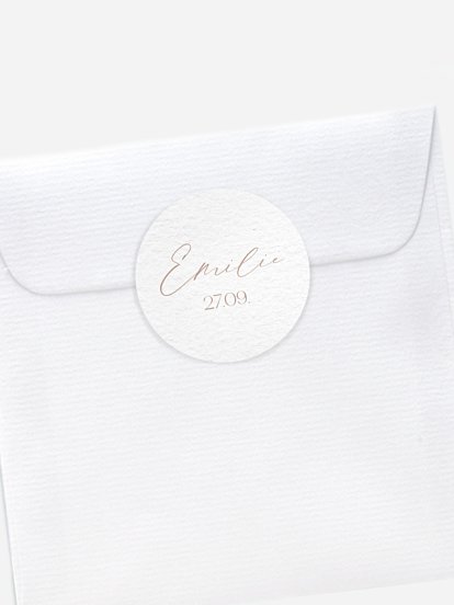 Aufkleber Kommunion Konfirmation Dove's Grace