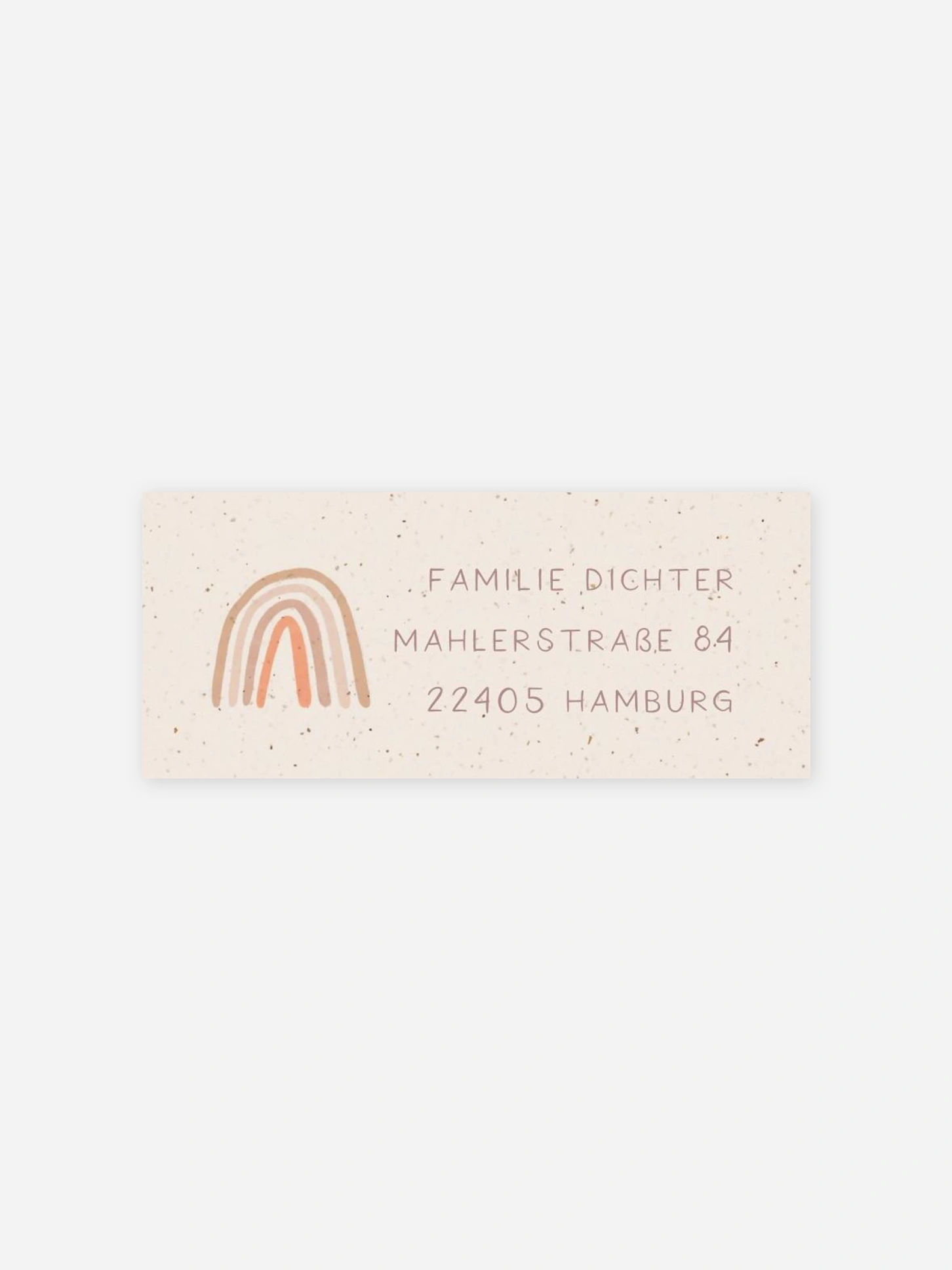 Absenderaufkleber Taufe Meine Taufe