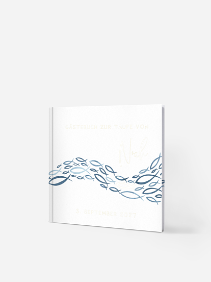 Gästebuch zur Taufe Ichtys