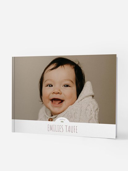 Gästebuch zur Taufe Blush Blessings