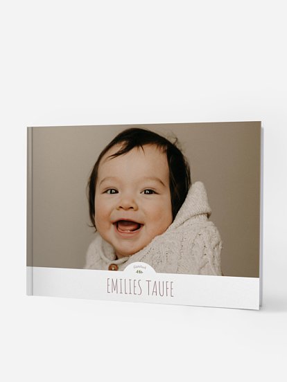 Gästebuch zur Taufe Blush Blessings