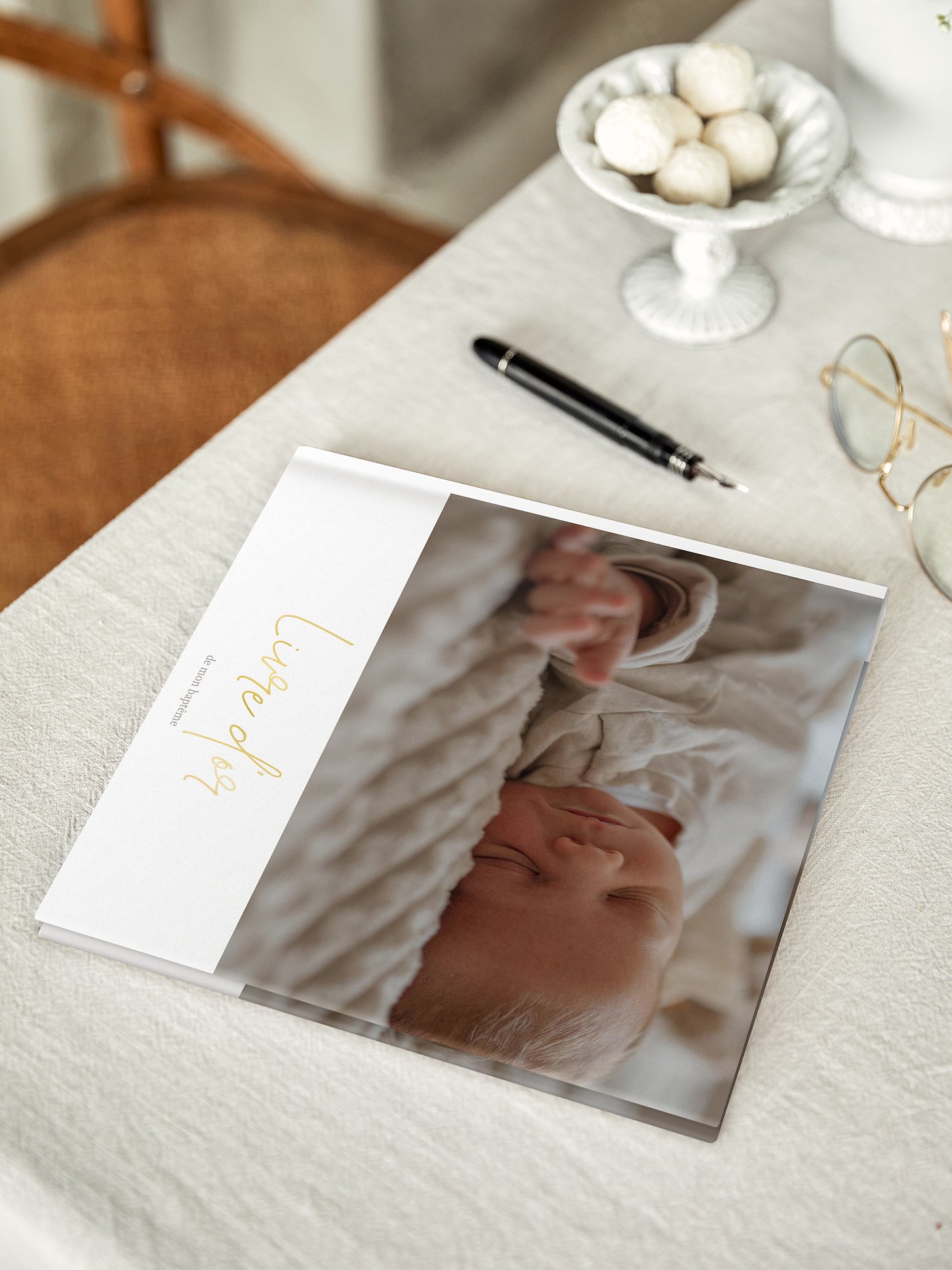 Livre d’or baptême Simple Blessing