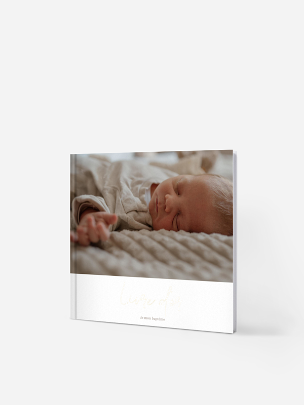Livre d’or baptême Simple Blessing