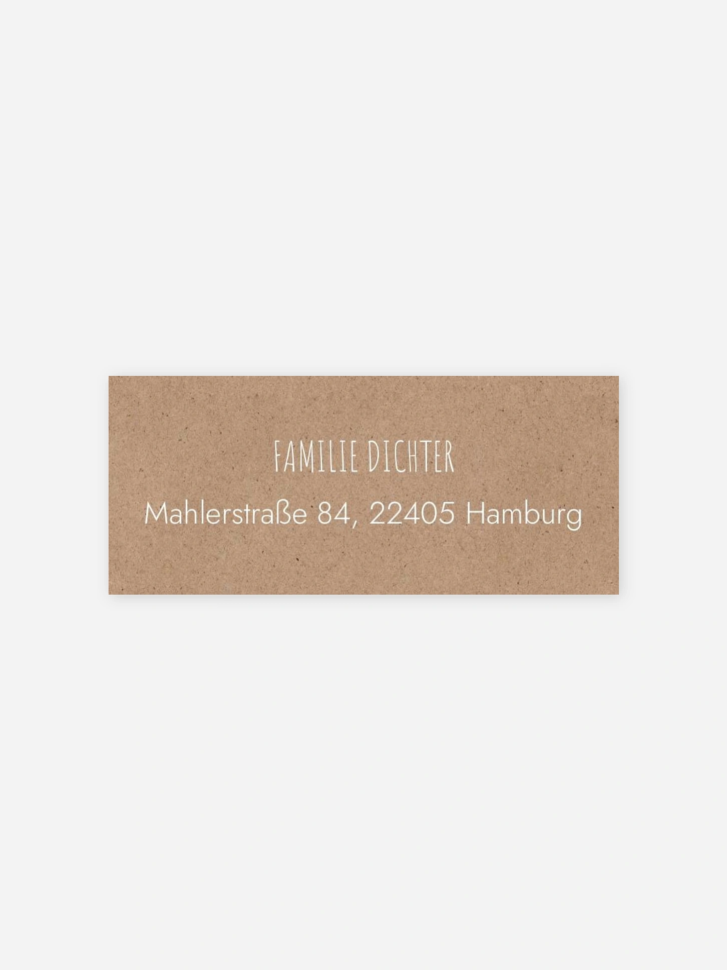 Absenderaufkleber Taufe Bunte Taufe