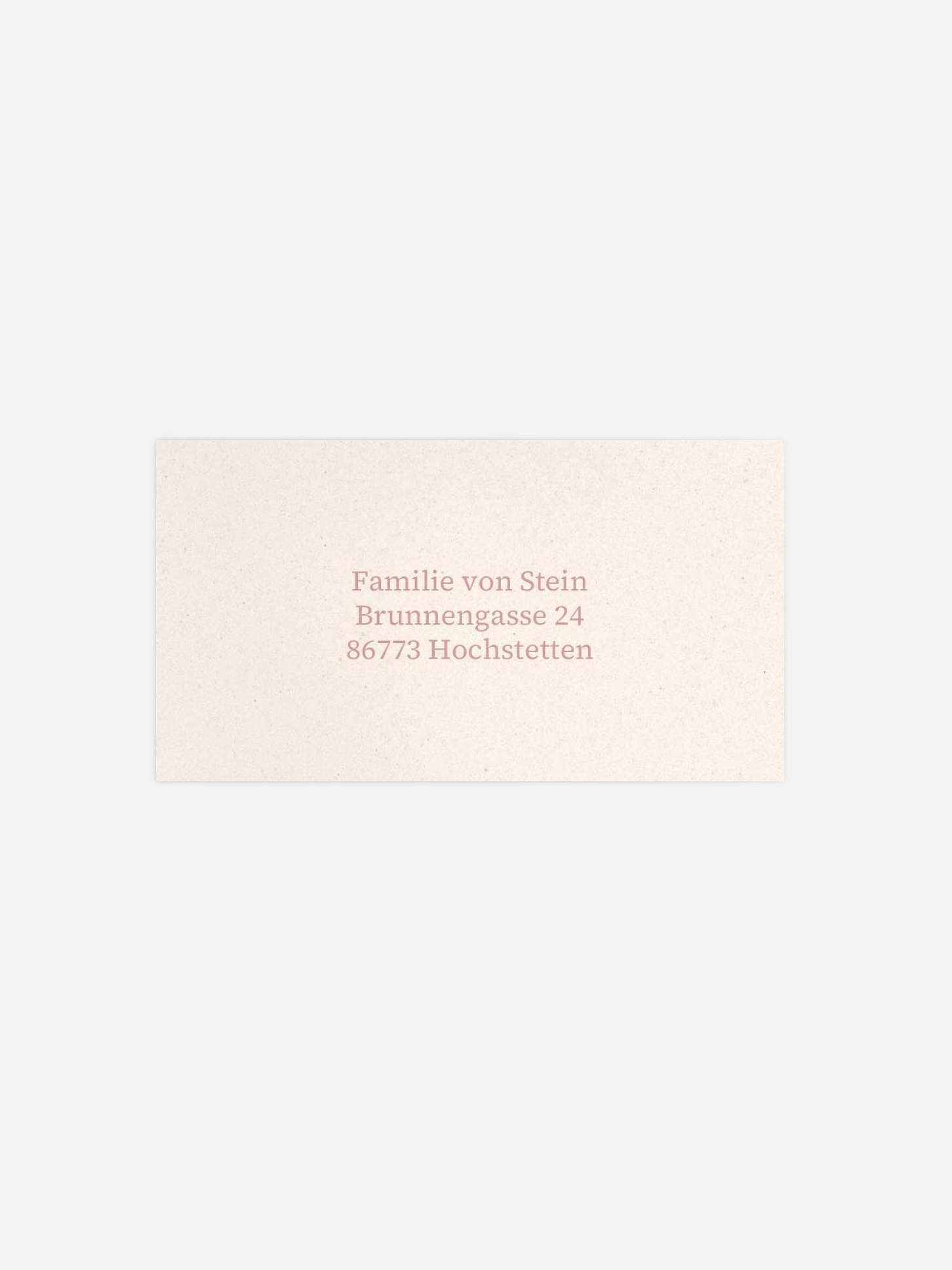 Empfängeraufkleber Taufe Pastel Arc