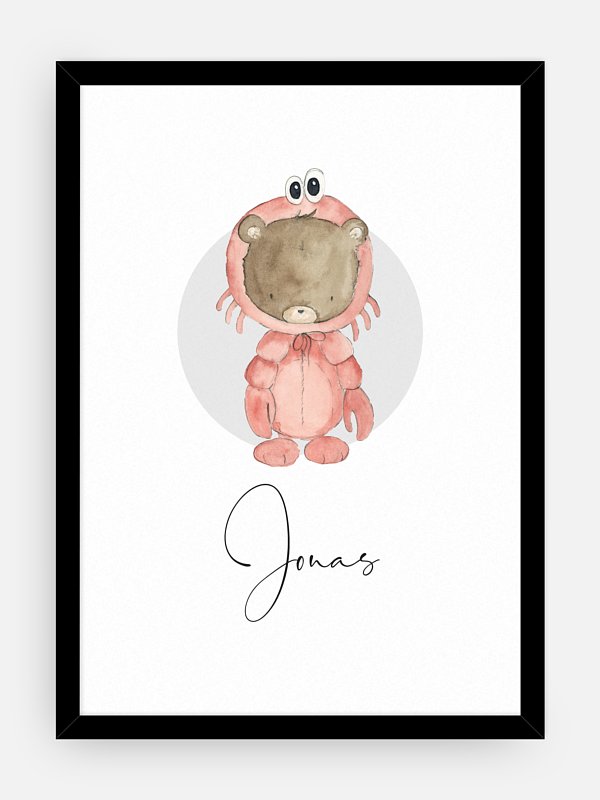 Poster Geburt Sternzeichen