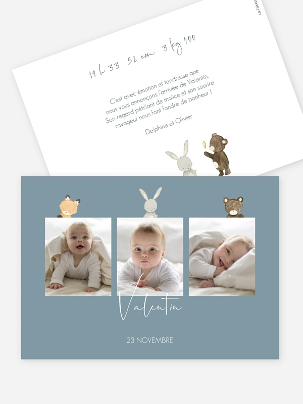Trio animaux