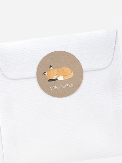 Aufkleber Geburt Tierchen Trio