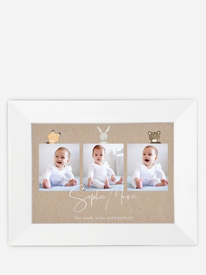 Türschild Tierchen Trio