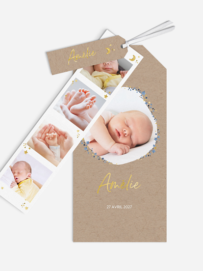 Faire-part naissance Little sky