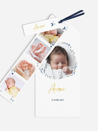 Faire-part naissance Little sky