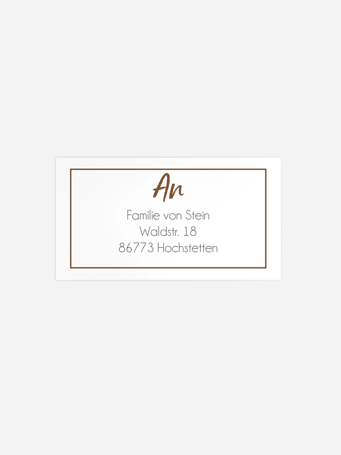 Empfängeraufkleber Geburt Schlafenszeit