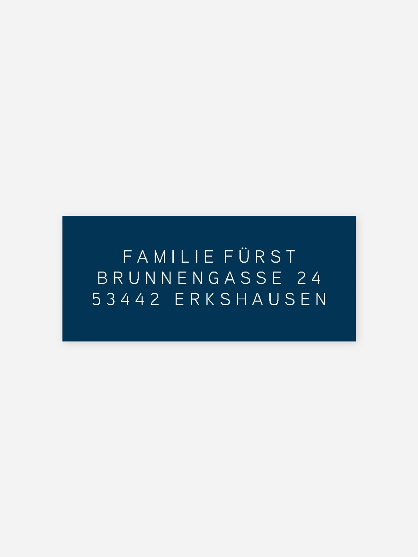 Absenderaufkleber Geburt Snapshot