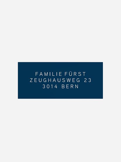 Absenderaufkleber Geburt Snapshot