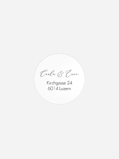 Absenderaufkleber Geburt Kleines Wunder