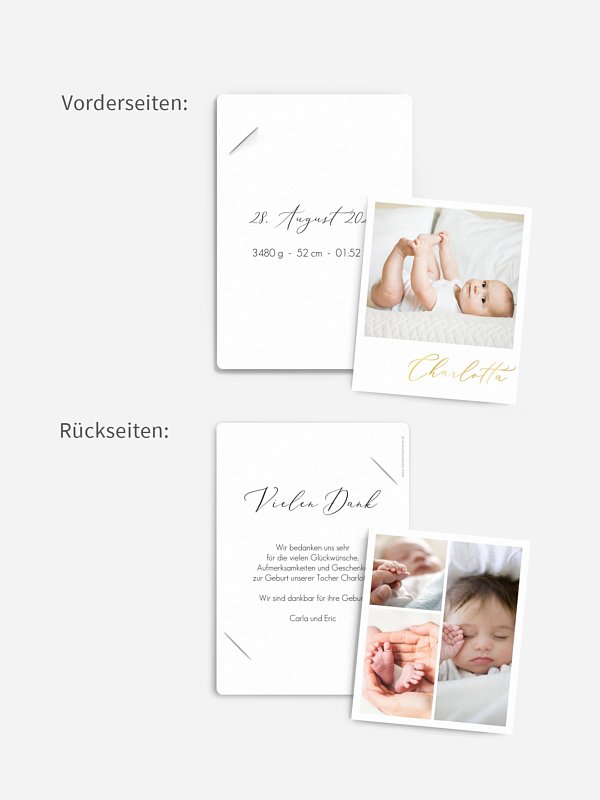 Geburtskarte Kleines Wunder