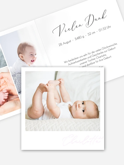 Geburtskarte Kleines Wunder