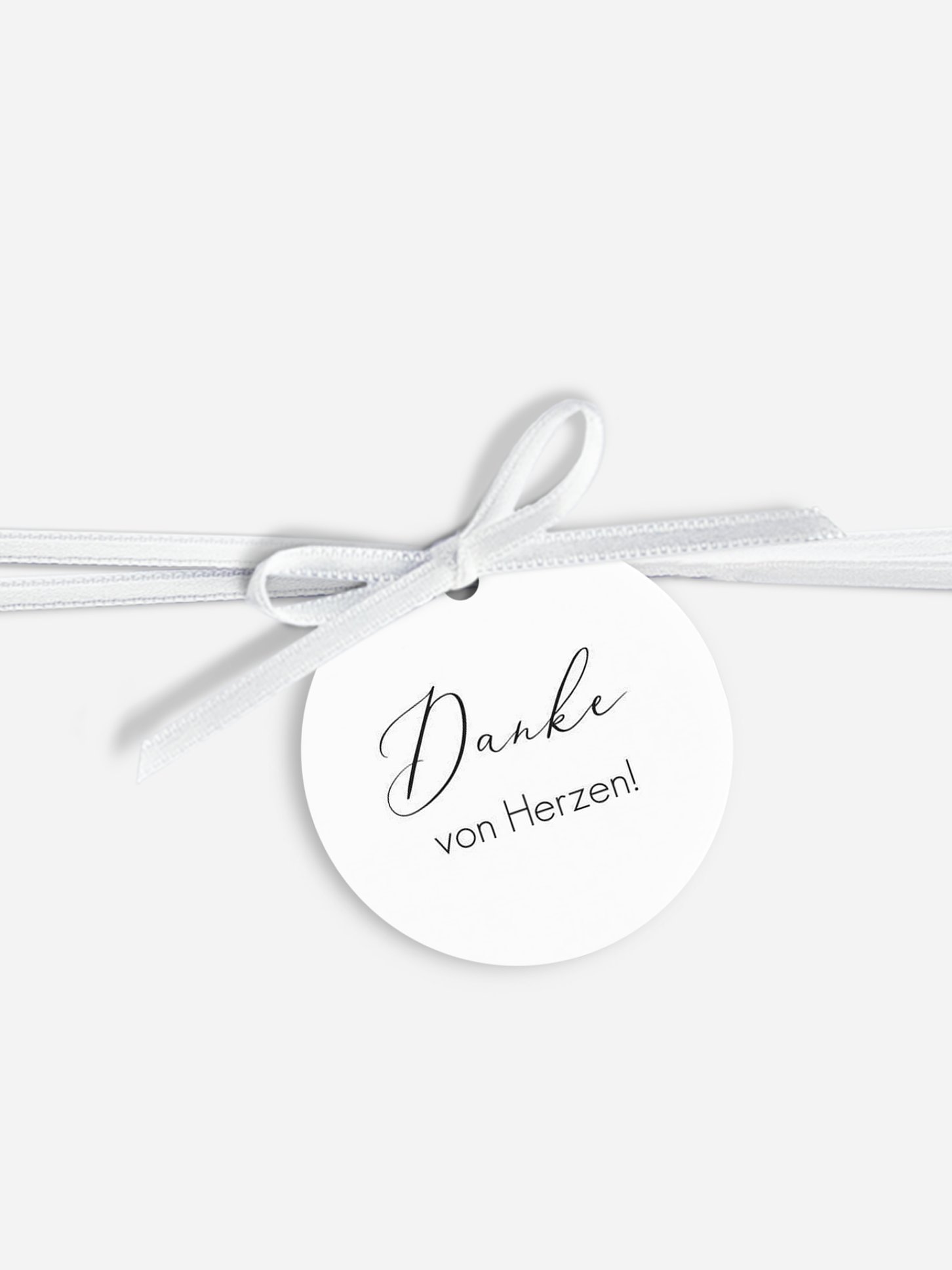 Anhänger mit Band zur Hochzeit Kleines Wunder