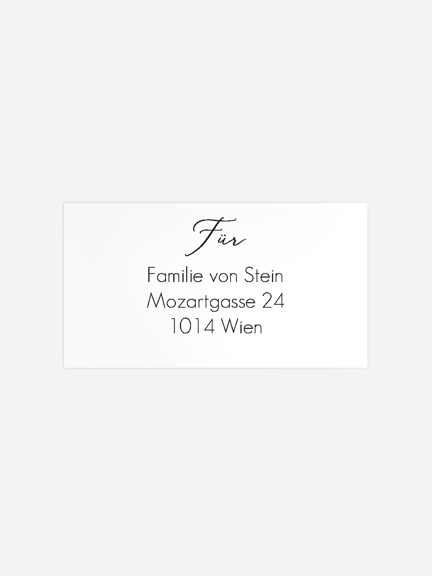 Empfängeraufkleber Geburt Kleines Wunder