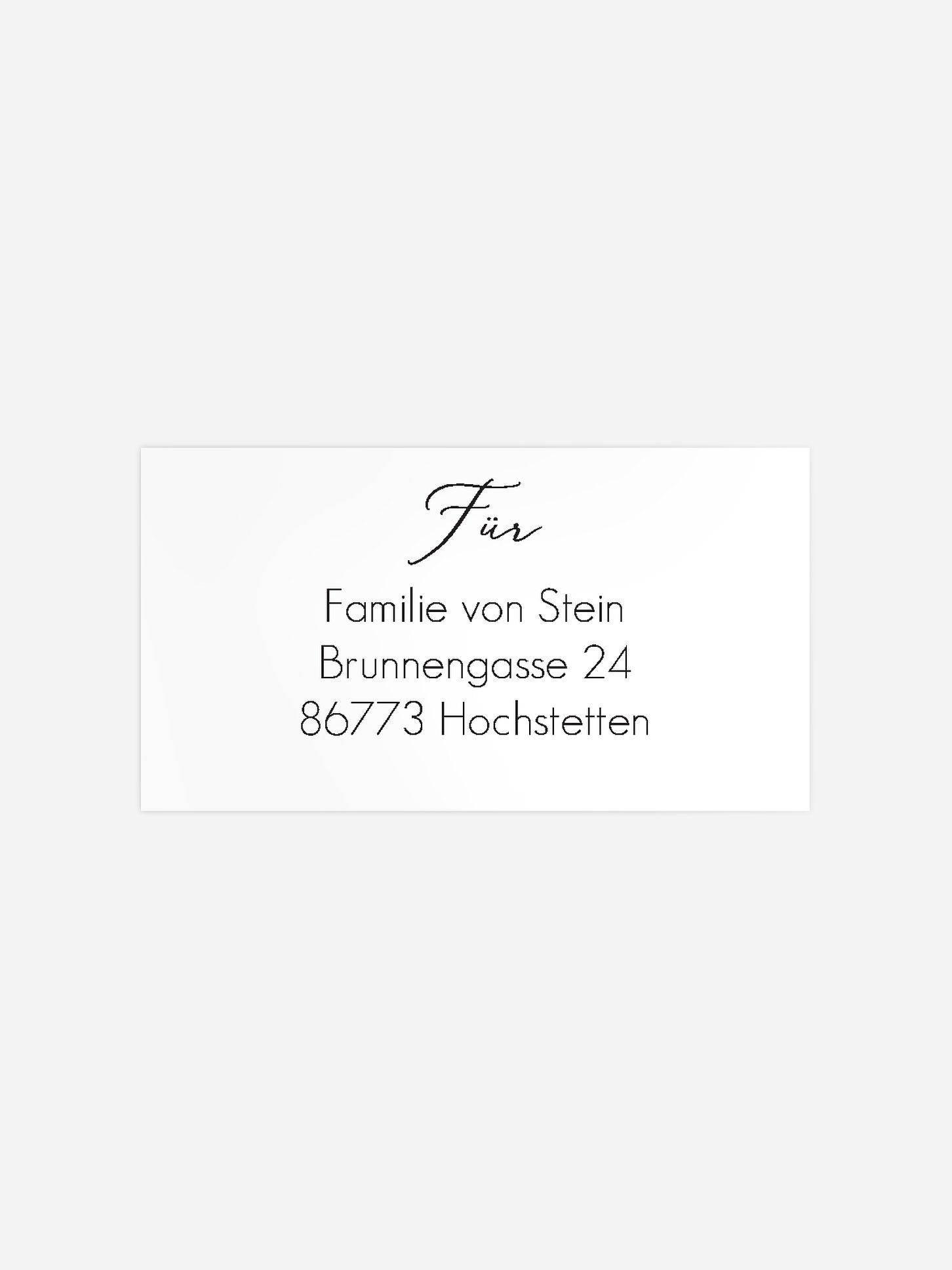 Empfängeraufkleber Geburt Kleines Wunder