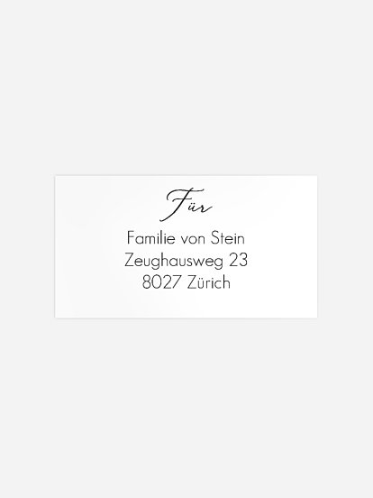 Empfängeraufkleber Geburt Kleines Wunder